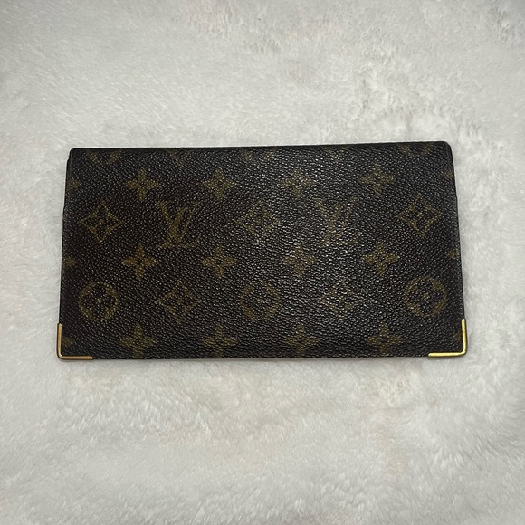 Louis Vuitton Handbags - Authentic Louis Vuitton Bi-fold with Gold-plated Trim